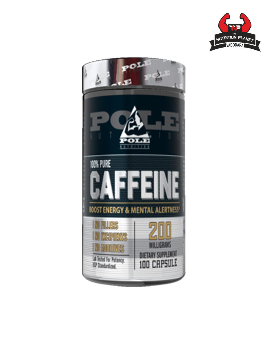 Pole Nutrition Caffeine 100 capsules 